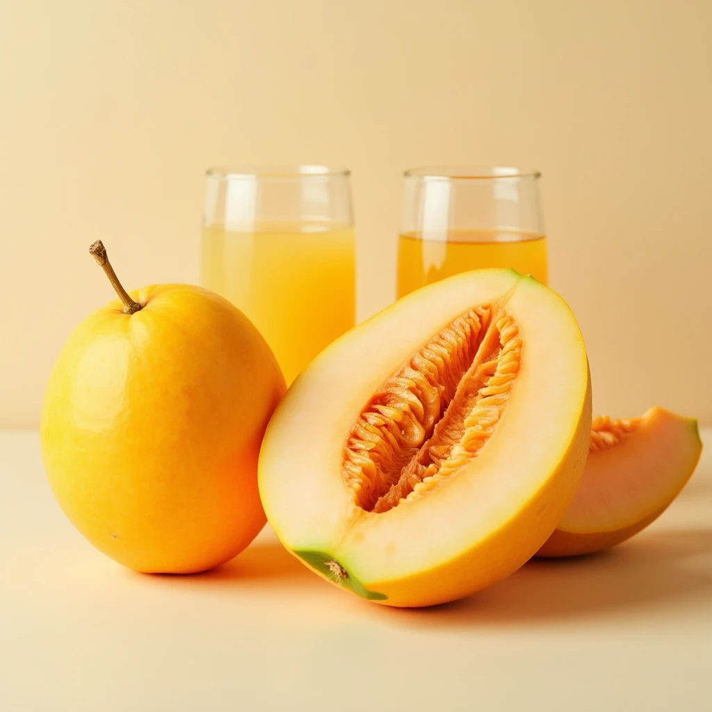 Cantaloupe Juice Replenish 80% of Essential Nutrients